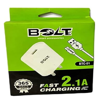 BOLTE BTC-01 2.1 AMP FAST CHARGER