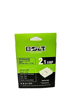 BOLTE BTC-01 2.1 AMP FAST CHARGER