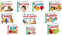 Kids Board Books- Set of 10 books