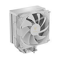Gamdias Boreas M2-510 WH CPU Air Cooler (White) – 120mm PWM Fan | 4 Heat Pipes | 72.9 CFM