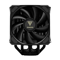 Gamdias Boreas E2-410 CPU Air Cooler (Black) – 120mm PWM Fan | 4 Heat Pipes | 72.9 CFM