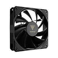 Gamdias Boreas E2-410 CPU Air Cooler (Black) – 120mm PWM Fan | 4 Heat Pipes | 72.9 CFM