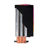 Gamdias Boreas M1-610 CPU Air Cooler (Black) – 120mm PWM Fan | 6 Heat Pipes | 74 CFM