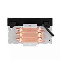 Gamdias Boreas M1-610 CPU Air Cooler (Black) – 120mm PWM Fan | 6 Heat Pipes | 74 CFM