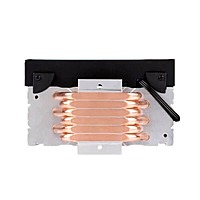 Gamdias Boreas M1-610 CPU Air Cooler (Black) – 120mm PWM Fan | 6 Heat Pipes | 74 CFM