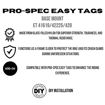Pro-Spec Easy Tag Base Mount Pro-Spec Easy Tag Base Mount