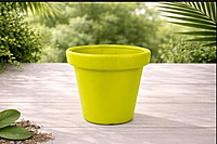 Sand Finish Clay Plant Pot | 12 Inch | Decorative Garden Planter