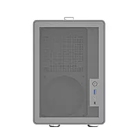 Ant Esports Box C Air Mini Tower Case – M-ATX | Type-C Front I/O | Grey