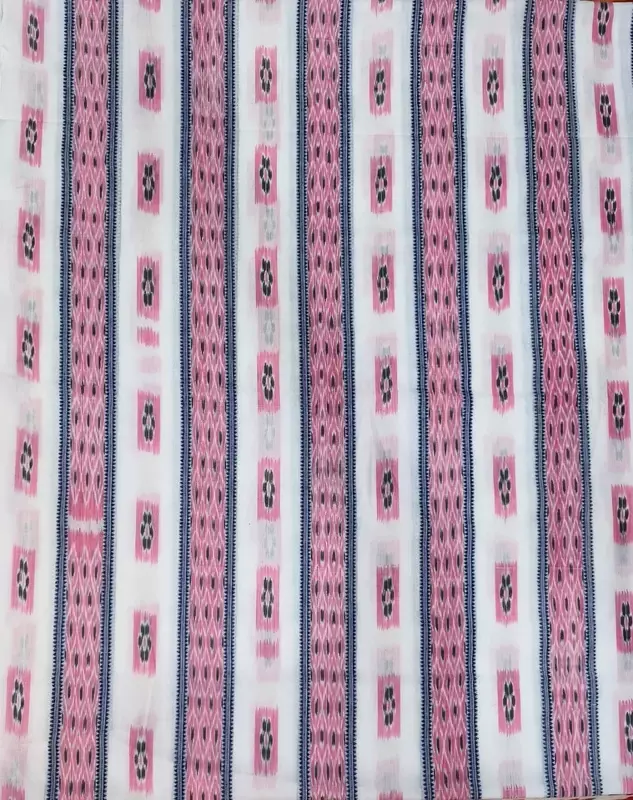 Box Kangala Maniabandha Fabric-White~pink