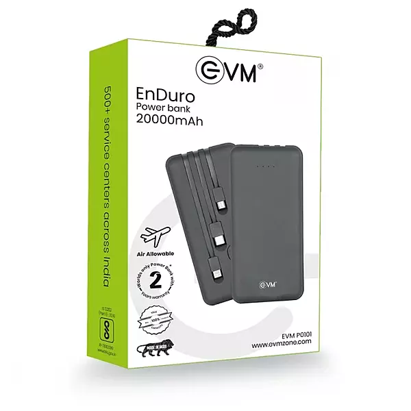 POWER BANK EVM 20000MAH ENDURO+ P0101