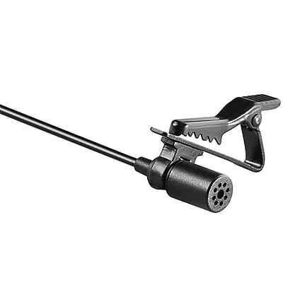 Boya BYM1 Omnidirectional Lavalier Condenser Microphone with 20ft Audio Cable (Black) | B076B8G5D8