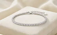 925 Silver Infinite Sparkle Tennis Bracelet