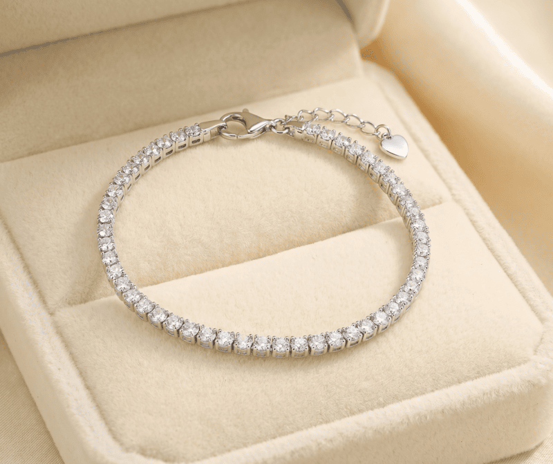 925 Silver Infinite Sparkle Tennis Bracelet