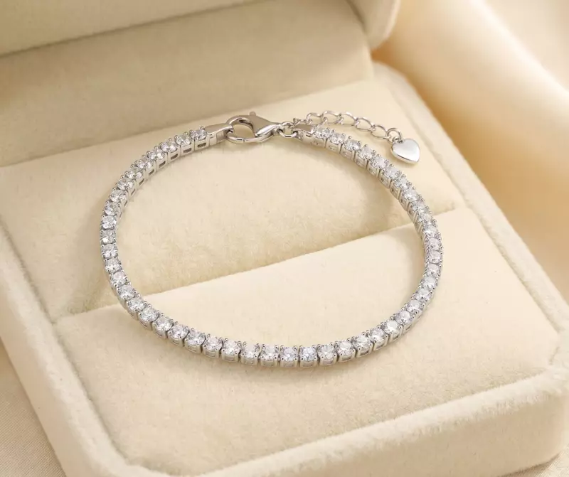 925 Silver Infinite Sparkle Tennis Bracelet
