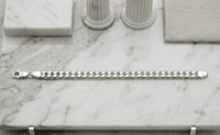925 Silver Titan Curb Link Bracelet
