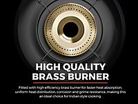 Indane Surya Gas Stove 2 Burner