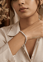 925 Silver Serenity Tennis Ladies Bracelet