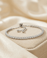 925 Silver Serenity Tennis Ladies Bracelet