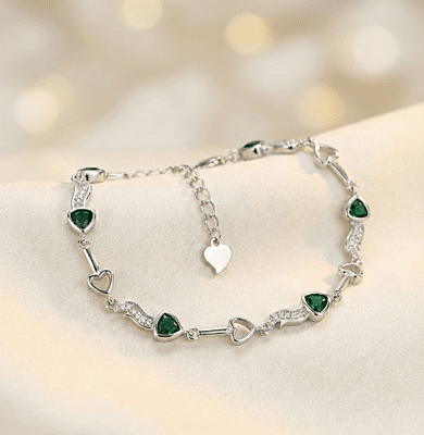 925 Silver Verdant Love Affinity Ladies Bracelet