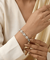 925 Silver Azure Guardian Infinity Ladies Bracelet