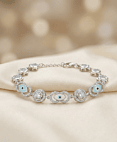 925 Silver Azure Guardian Infinity Ladies Bracelet