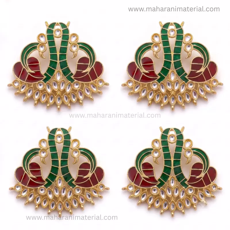 Peacock Brooch BP2 | High Quality