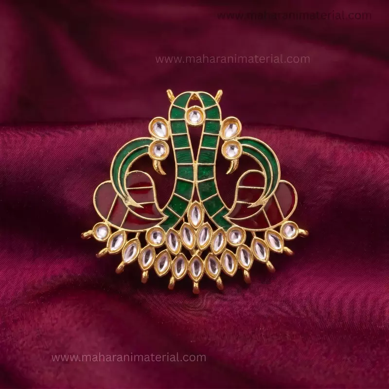 Peacock Brooch BP2 | High Quality