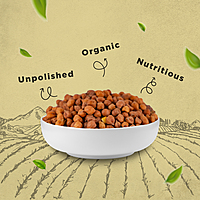Organic Unpolished Brown (Kala) Chana