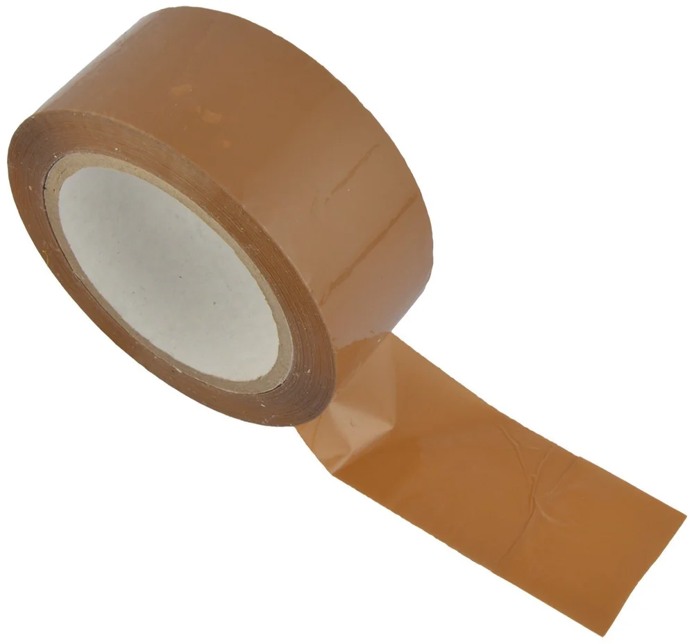 Gree bopp tape-brown-3"x100mtr