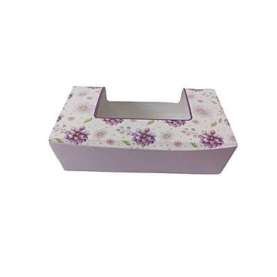 Qson Brownie Box For 2 - Size 6x3x2 inch Qson Brownie Box For 2 - Size 6x3x2 inch