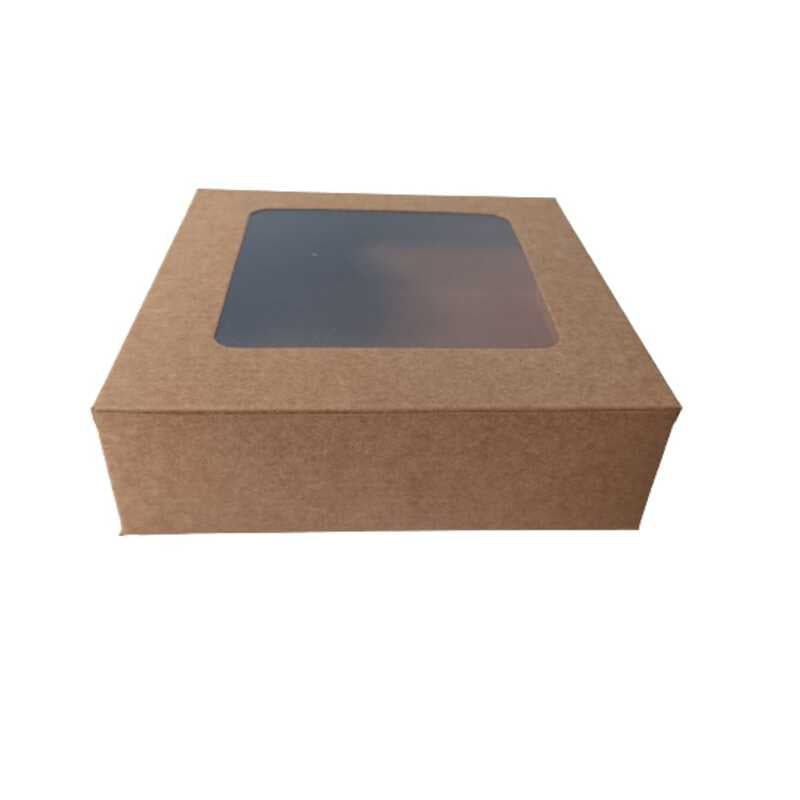 Qson Brownie Box For 4 - Size 6.5x5x2 inch
