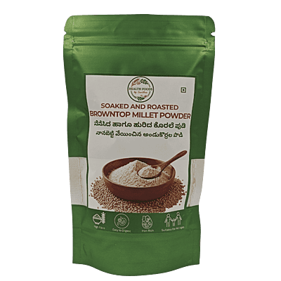 Soaked & Roasted Browntop Millet Powder (250 g)