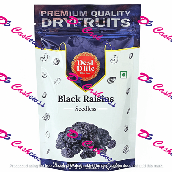 Black Grapes Seedless 250g