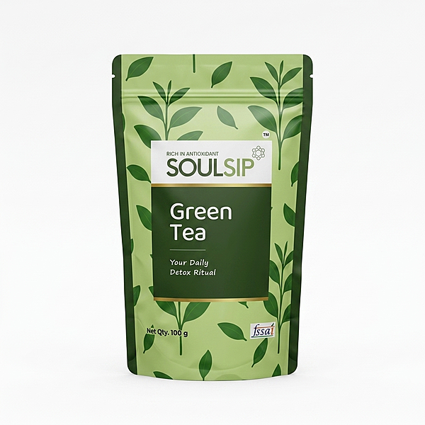 SOULSIP GREEN TEA 100GM