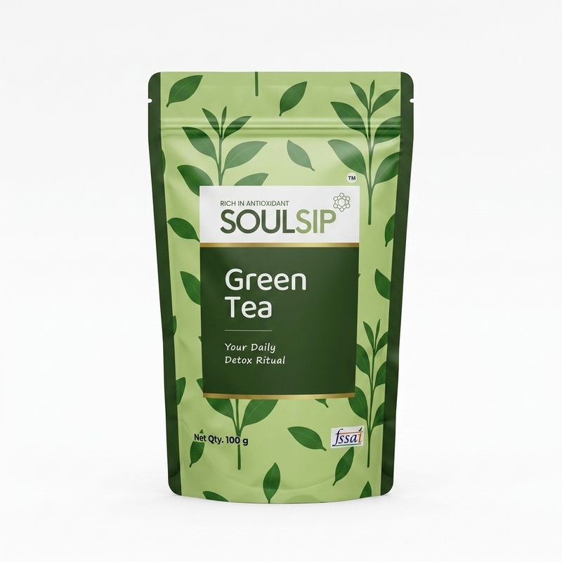 SOULSIP GREEN TEA 100GM