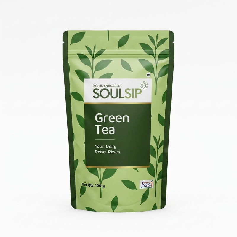 SOULSIP GREEN TEA 100GM