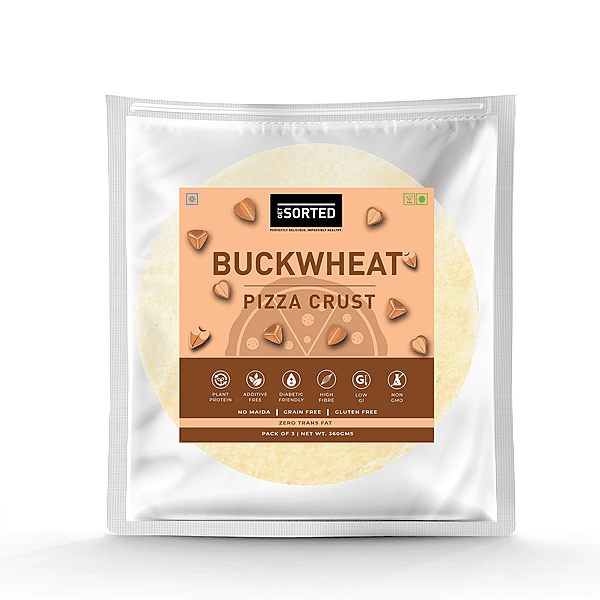 Buckwheat Pizza Crust 10"