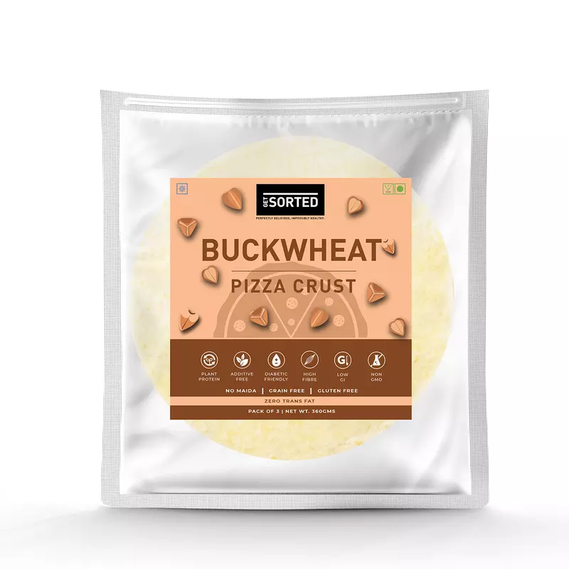 Buckwheat Pizza Crust 10"