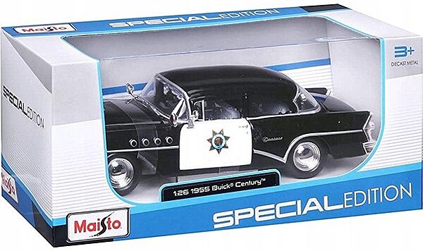 Buick Century 1955 in Hard Case 1:26 Maisto