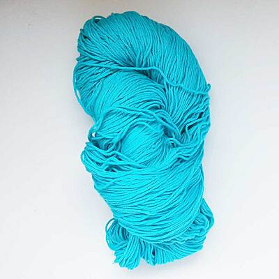 Cotton Yarn 4 Ply Butterfly Blue