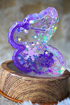 BUTTERFLY SHAKER KEYCHAIN BUTTERFLY SHAKER KEYCHAIN