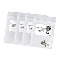 U Ortho Bondable Lingual Buttons Round (10/Pack)