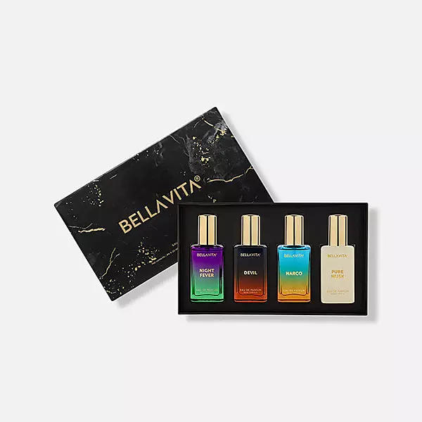 Bella Vita Unisex Scents Gift Set - 4 x 20ml