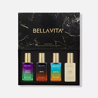 Bella Vita Unisex Scents Gift Set - 4 x 20ml
