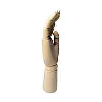 Large Wooden Right Hand Manikin 30cm (12"")