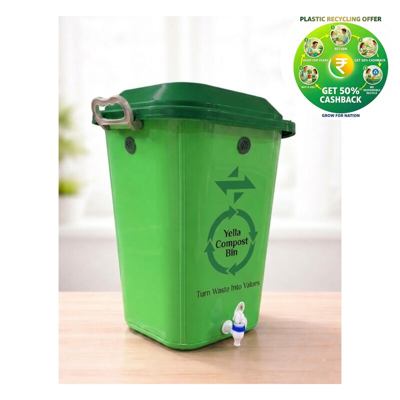EcoCompost Bin – 25 Litre | Turn Waste Into Value | Compost Bin