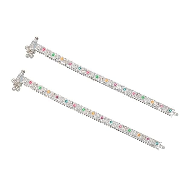Silver Anklet/Kolusu for girls