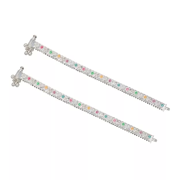 Silver Anklet/Kolusu for girls