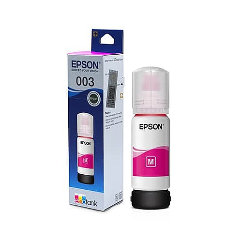 Epson C13T00V398 Magenta Ink Bottle – T00V3 | Dye-Based | EcoTank L3110 / L3150