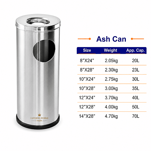 ASH CAN DUSTBIN 10 28